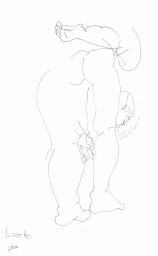 2018 Voorovergebogen naakt 2