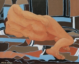 Liggend naakt 35 (2010)