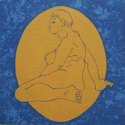 Zittend naakt 26 (2010)