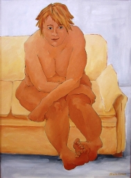 Zittend naakt 32 (2010)